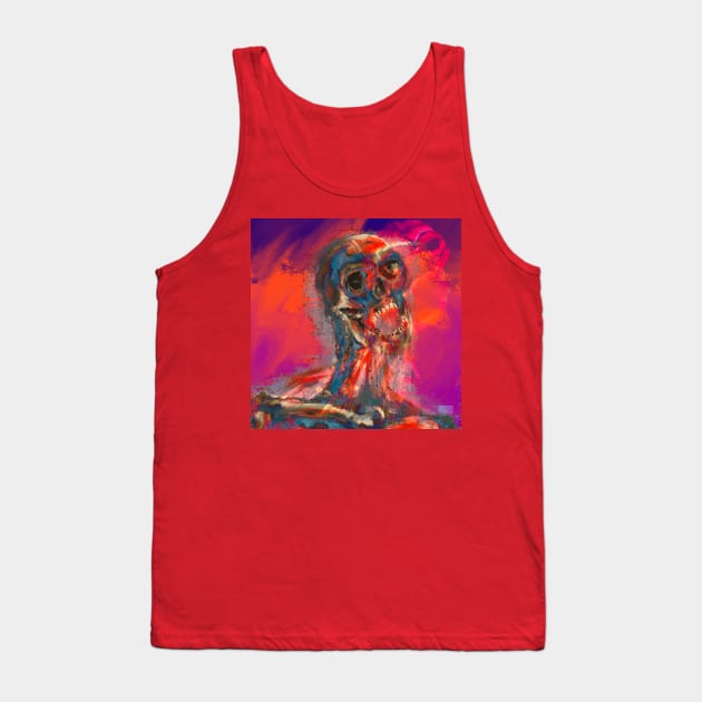 CYBER INSECURITY Tank Top by Chris LaBonte